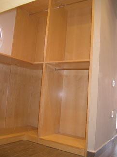 Solución de rinconera para armario